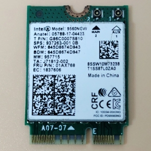 英特尔/intel ac 9560ngw