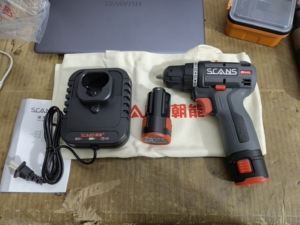 scans朝能充电手钻12v无刷锂电手电钻家用电动工具小型电