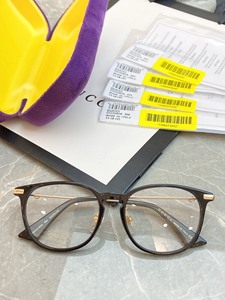 闲置全新小蜜蜂近视光学眼镜架方圆脸救星板材金属眼镜