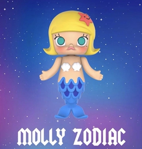 泡泡玛特molly星座二代双鱼座
