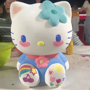 搪胶娃娃彩绘白坯批发