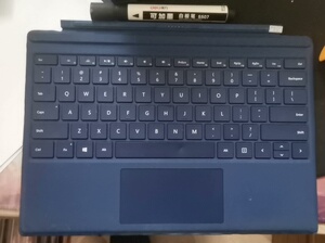surface pro4567原装键盘,微软官方键盘,蓝色
