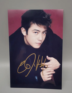 陈冠希签名照王家卫签名照