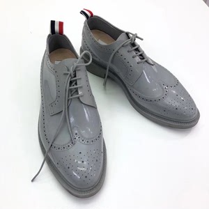 小飞机tb灰色果冻皮鞋 made by plane