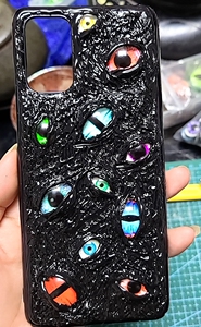 恶魔之眼手机壳,定做时间7-10天,所有机型