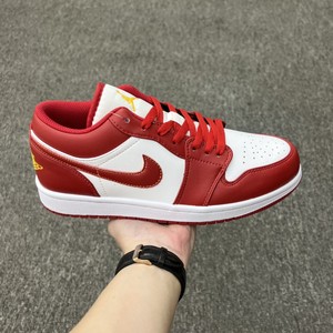 air jordan 1 low 低帮 白红色 aj1 乔丹