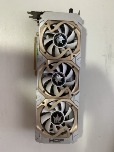 影驰名人堂gtx960 2g显卡,成色不错,背面有刮花,图片