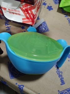 box贝博士 bbox吸管碗xl 儿童餐具三合一防摔辅食