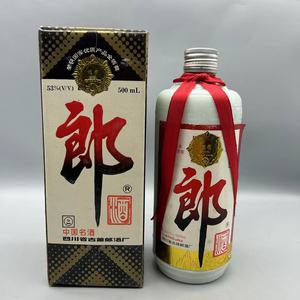 1995年郎酒（铁盖郎）53度500ML*1酱香型白酒 陈年老酒 微少酒