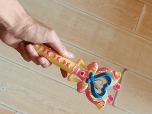 巴啦啦小魔仙,魔仙小蓝炫动魔法棒中号版,因动画片里的小号魔法