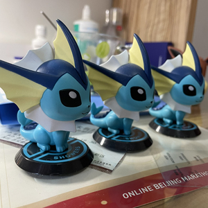 口袋妖怪眼镜厂景品一番赏大头伊布超轻粘土水伊布