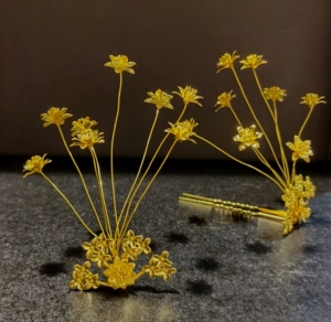 秦汉# 魏晋南北朝# 风格手工头饰#发冠#发簪#,因为手工制