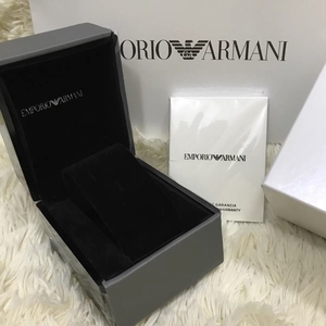 表盒,阿玛尼满天星系列包装盒,ar手表收纳盒,盒子袋子说明书