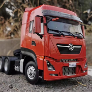 东风天龙模型 原厂1/24 东风天龙kl牵引车模型.