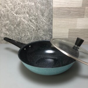 双立人炒锅麦饭石不粘锅家用炒锅电磁炉燃气灶煤气灶适用炒菜专用