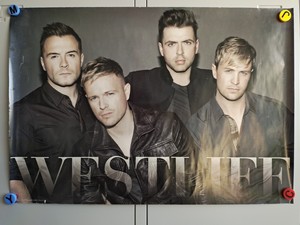 西城男孩 Westlife 海报 gravity专辑海报