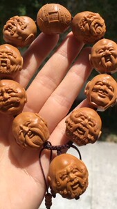 冯伟款 整身浮雕 单面项链 橄榄胡 橄榄核 雕刻核雕0人付款251