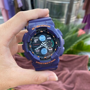 卡西欧ga140,紫三眼配色/gshock