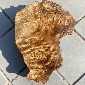 黄金樟木料瘤花金丝水波纹随形木料瘿木树瘤