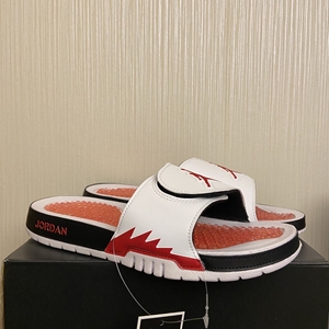 air jordan 5 aj5拖鞋樱木花道白红