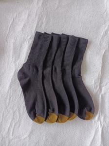 外贸金脚趾品牌袜子,男士商务休闲袜