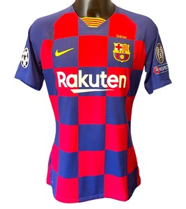 【展示】梅西巴萨1920赛季欧冠更衣室球衣