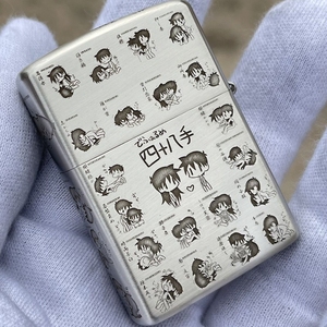 zippo打火机五面纯铜加厚盔甲48手