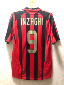 0506 2005 2006 ac米兰主场因扎吉球衣