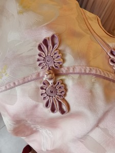 北京瑞蚨祥定制款旗袍：丝稠，双层旗袍，面料100%桑蚕丝，柔