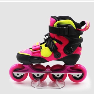 freestyle费斯yjs专业轮滑鞋儿童男女高端  花式鞋