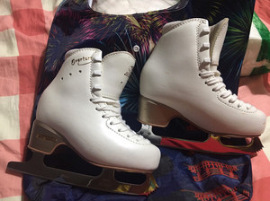 儿童中级花样滑冰鞋 edea艾迪三星意大利真皮正品儿童中级花