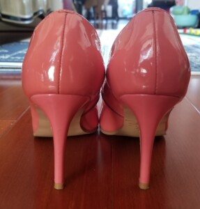 verocuoio细高跟漆皮女鞋35.5码 300多买的