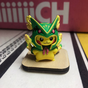 变装皮卡丘pc扭蛋 mega裂空座