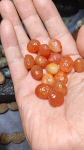 血脉筋脉石珠子手串籽料奇石原石戈壁石阿拉善玛瑙