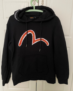 福神evisu  卫衣 韩国代购款  前面是刺绣大logo