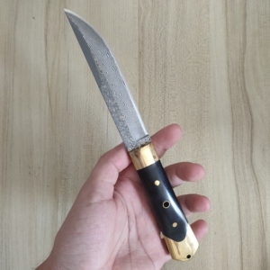 锻打大马士革户外小刀vg10蒙古手把肉刀剔骨刀