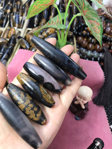 柔光 蒙天珠 天珠 九眼石页岩 四子王旗 精品 天然 象形