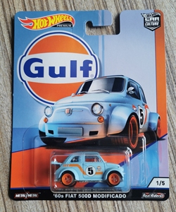 风火轮海湾石油 gulf - 1960s fiat 500d