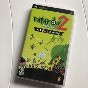 PSP正版游戏UMD 战鼓 啪嗒砰 patapon 2 代