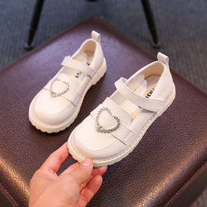 女童公主皮鞋上海金蚂蚁品牌童鞋jk风儿童单鞋 ,质量口碑都非