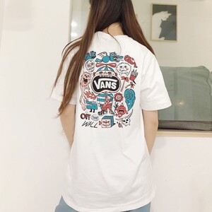 vans范澌短袖男女亚洲艺术家小怪兽短袖t恤休闲联名系列宽松