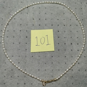 日本淡水ak凯西keshi米珠珍珠项链