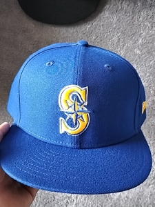 newera棒球帽  mlb西雅图水手帽子  尺寸全封不能调