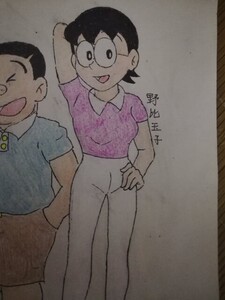 哆啦a梦 机器猫 大雄父母 玉子 大雄妈妈写真