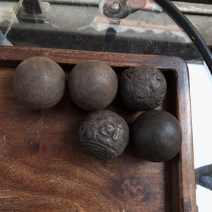 清代老合香 随身盘玩大珠子