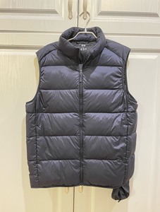 优衣库 男装/女装 高级轻型羽绒背心(宽绗缝马甲)43980