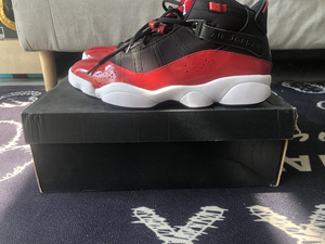 aj6 六冠王42码原盒99新全新不如这个性价比aj11平替