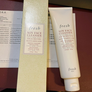 美国丝芙兰馥蕾诗fresh大豆卸妆洁面洗面奶全新正