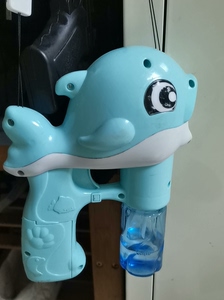 小海豚泡泡机 有音乐 有灯光 功能正常