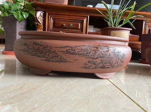 吴奎(石乔)紫砂花盆